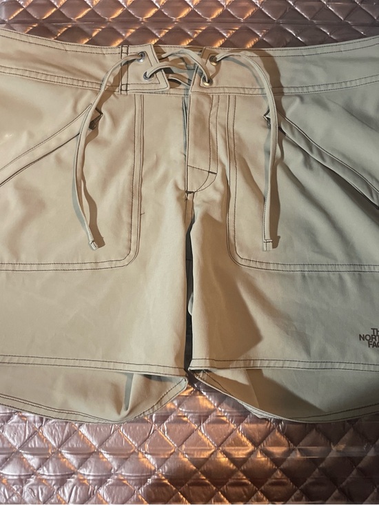 The North Face Pants - The North Face Tan Logo Outdoor Shorts